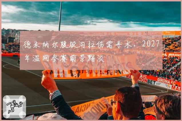 德米纳尔腹股沟拉伤需手术，2027年温网参赛前景黯淡